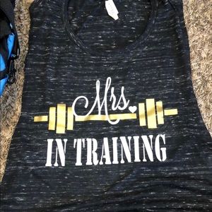 Mrs in Training Muscle Tank